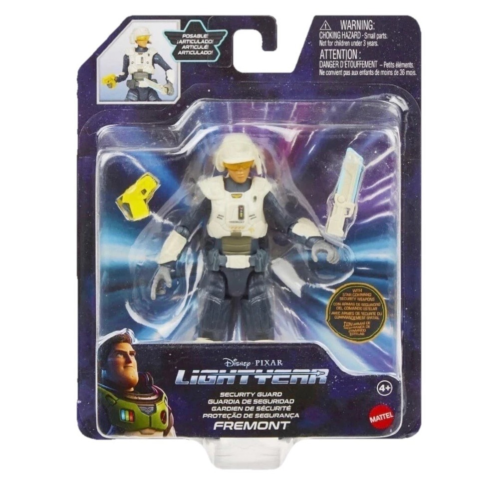 Disney Pixar Lightyear‎ Security Guard Fremont Posable Action Figure Mattel NIB